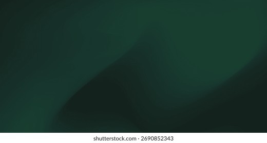 Fondo de Vector moderno superior Luz verde suave en la imagen oscura