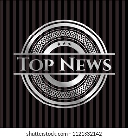 Top News silver emblem