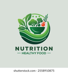 Top Nutrition Logo Templates for Healthy Living and Restaurants