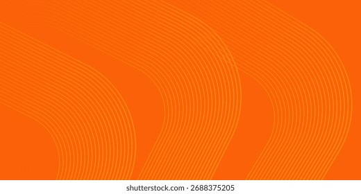 Orangefarbener abstrakter Hintergrund mit quadratischen Formen. Geometrische Konstruktionselemente. Dynamische Formen. Modernes Konzept. Anzug für Broschüre, Flyer, Banner, Corporate, Cover, Website, Poster. Prämie