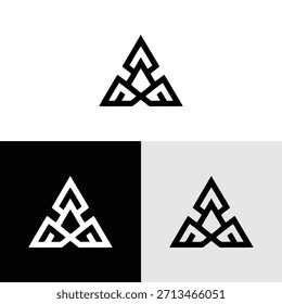 Top Peak Summit Montagem logotipo design