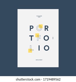 Top Portfolio Cover Design A4 in 2020 v2