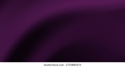 Fondo degradado abstracto púrpura y negro superior con transiciones suaves, diseño desenfoque elegante y malhumorado ideal para Vectores modernos