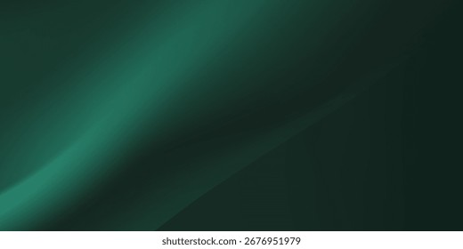 Fondo de calidad superior Luz verde suave sobre fondo oscuro arte moderno
