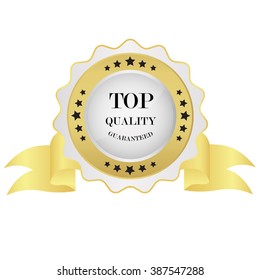 top quality badge 