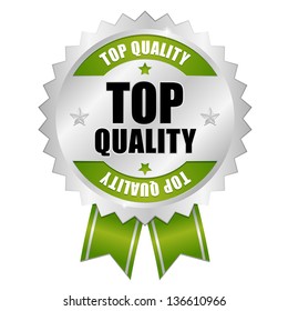 Top quality button green