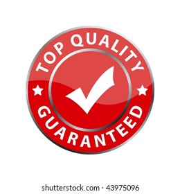 top quality guaranteed label (vector)