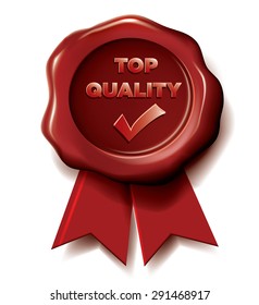 Top quality seal. Vector 