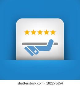 Top quality service icon