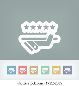 Top quality service icon