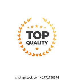 Top Quality Shopping Vector Label