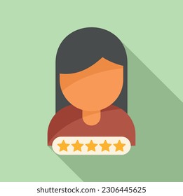 Top ranking manager icon flat vector. Medal trophy. Win quality