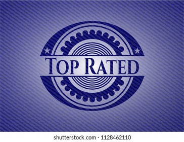 Top Rated denim background