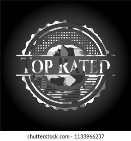 Top Rated on grey camouflage texture