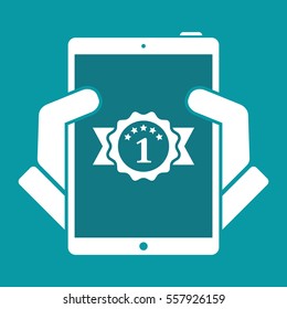 Top rating - Vector flat minimal icon