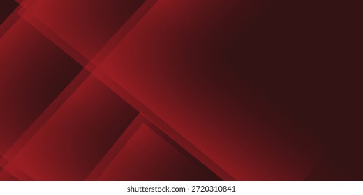 Fondo de mosaico poligonal rojo superior, Ilustración vectorial, fondo de diseño de negocios creativos
