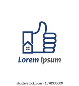 Top Review House Logo Template