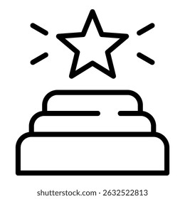 Top Scorer Simple Vector Icon Collection
