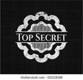 Top Secret Kreide Emblem