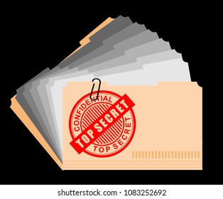 top secret, file