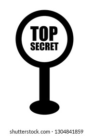 Top secret map pin