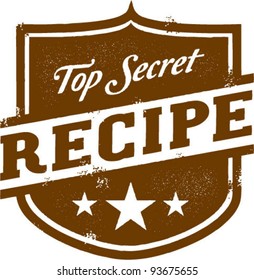 Top Secret Recipe Stamp