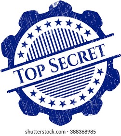 Top Secret with rubber seal texture