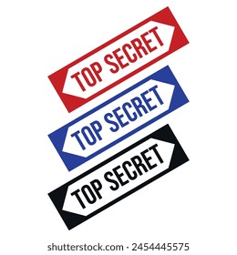 Top secret Gummistempel Design