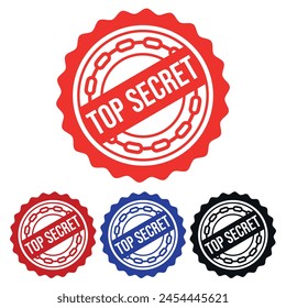 Top secret Rubber stamp Design