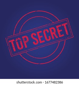 Top secret sign Vector eps 