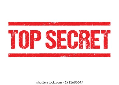 top secret stamp. top secret square grunge sign. top secret