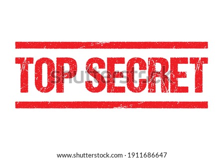 top secret stamp. top secret square grunge sign. top secret
