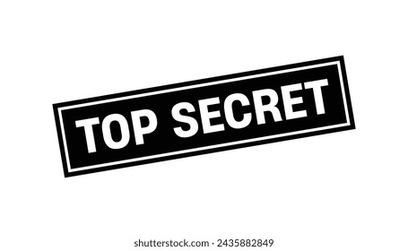 Top Secret Stamp,Top Secret Square Sign