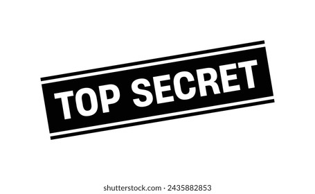 Top Secret Stamp,Top Secret Square Sign