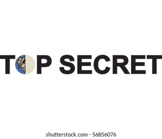 Top Secret Word Stock Vector (Royalty Free) 56856076 | Shutterstock