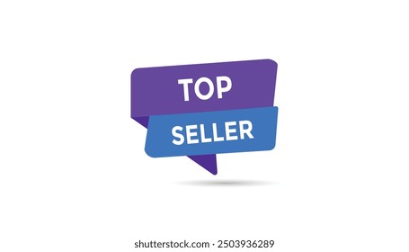 Top seller button web banner templates. Vector Illustration 
