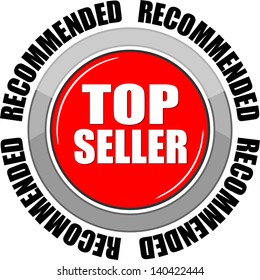 Top Seller, icon vector