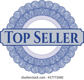 Top Seller rosette or money style emblem