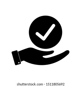 Top service rating icon design. Top service rating icon in trendy flat style design. Vector illustration.
