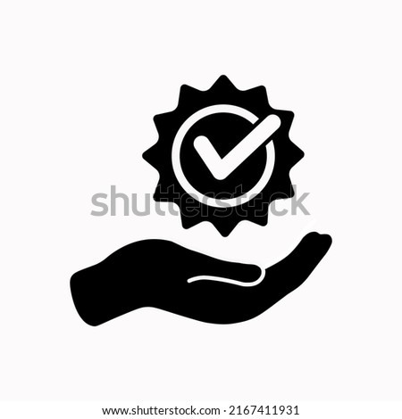 Top services - Check best option, full, complete, account, agency, all, assistance, best button buyer Vector flat icon
