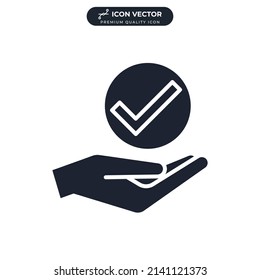 top services icon symbol template for graphic and web design collection logo vector illustration