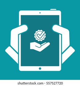 Top services - Vector flat icon