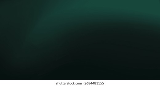 Luz verde suave superior en el diseño oscuro del Vector del fondo