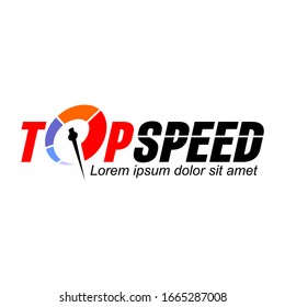 Top Speed Color Logo Vector Design