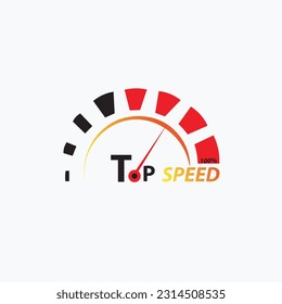 Top Speed, racing event logo, community .vectoreps 10