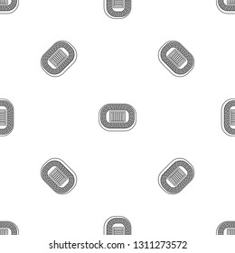 Top sport arena pattern seamless vector repeat geometric for any web design