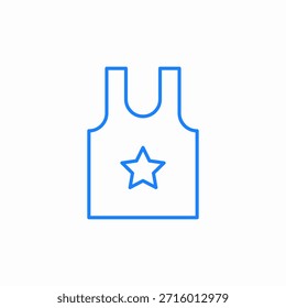 Vector de signo de icono de tanque superior