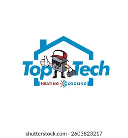Top Tech Heating and Cooling logo