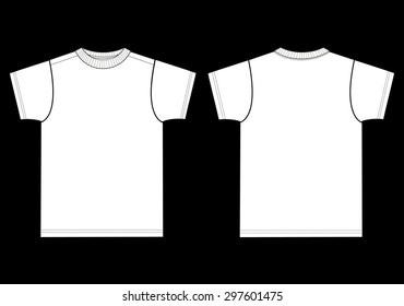 Baseball shirt front view image Royalty Free Stock SVG Vector