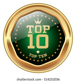 Top Ten Badge